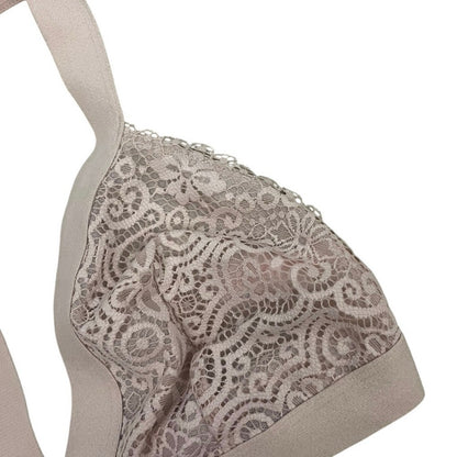 Colsie Light Pink Sheer Lace Bralette