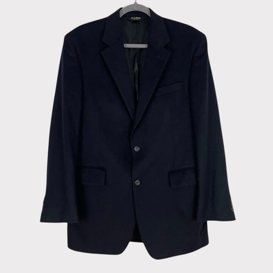 JoS. A. Bank Mens Dark Navy Blue Cashmere Button Down Blazer