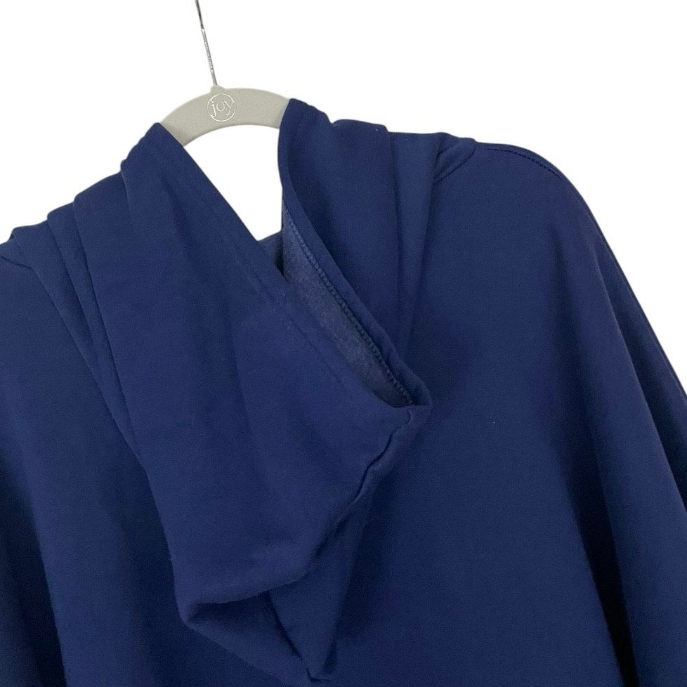 The Comfy Navy Blue Oversized Wearable Blanket Hoodie