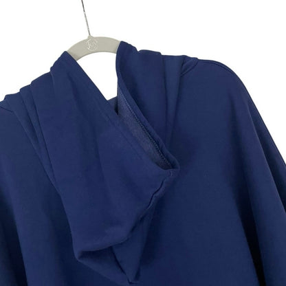 The Comfy Navy Blue Oversized Wearable Blanket Hoodie