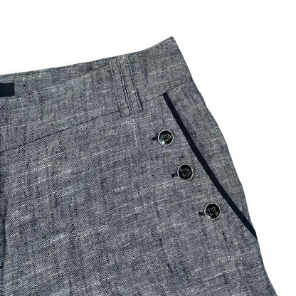 Darjoni Grey Mini Shorts