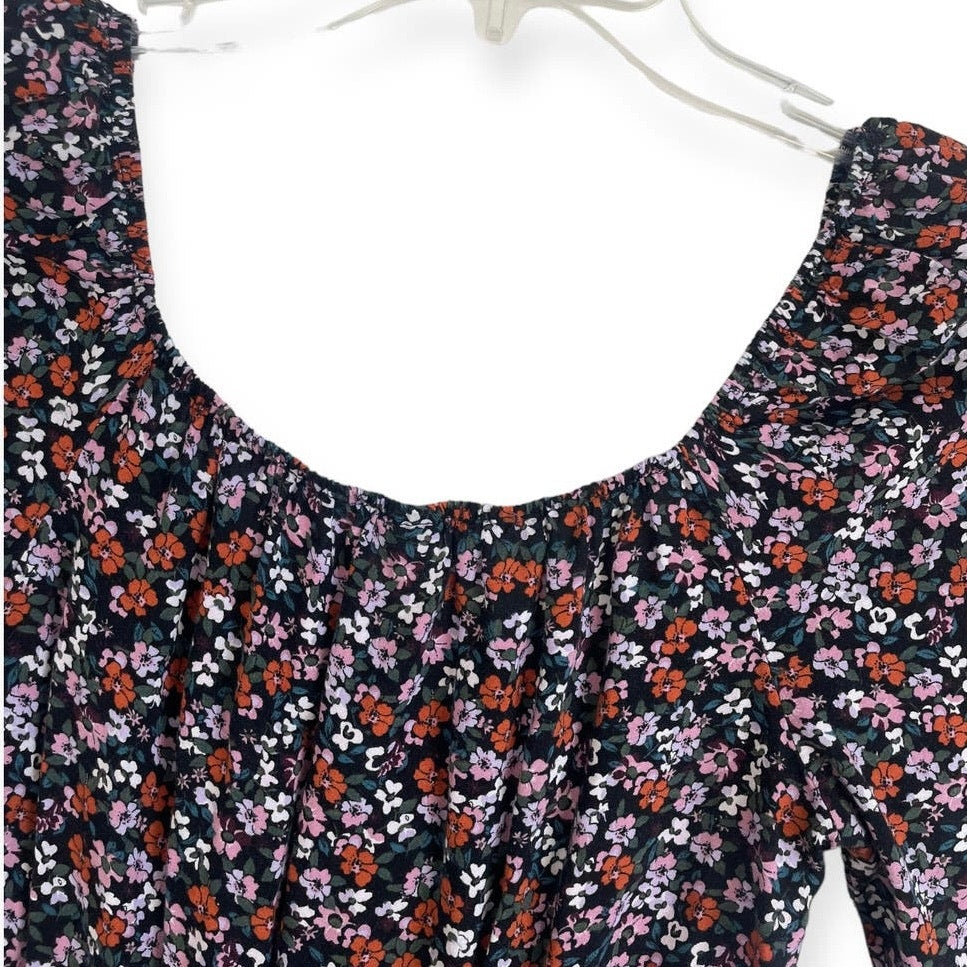 Wild Fable Floral Puff Sleeve Mini Dress