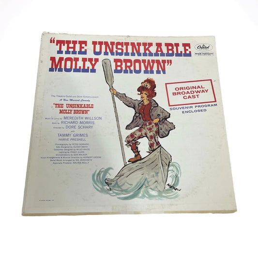 The Unsinkable Molly Brown Original Broadway Cast Vinyl Record