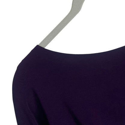 Coldwater Creek Plum Long Sleeve Dress