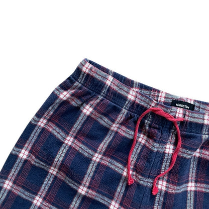 Nordstrom Mens Blue & Red Plaid Cotton Pajama Pants