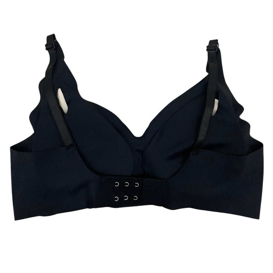 Black Seamless Padded Comfort Bra