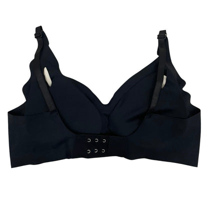 Black Seamless Padded Comfort Bra