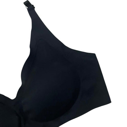Black Seamless Padded Comfort Bra