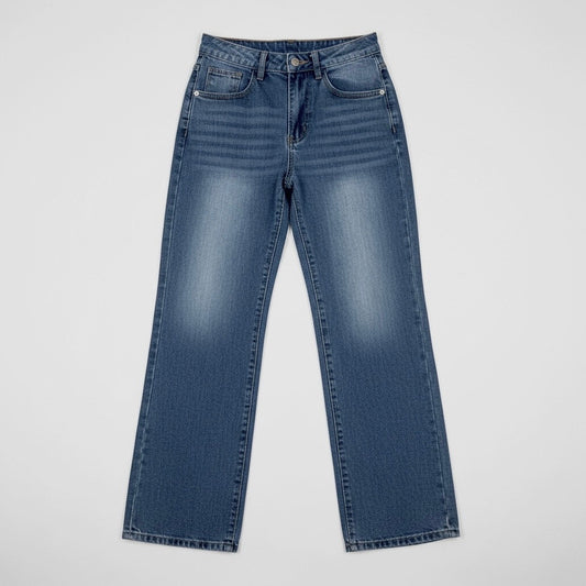 SHEIN Petite Wide Leg Jeans