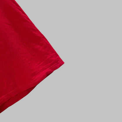 Tommy Hilfiger Mens Red Short Sleeve Cotton Tee