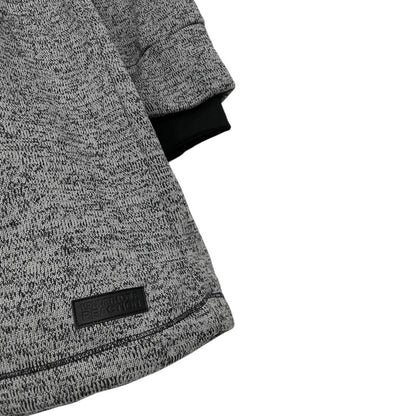 Kenneth Cole Reaction Grey Zip Up Quick Dry Headphone Access Hoodie Sweatshirt