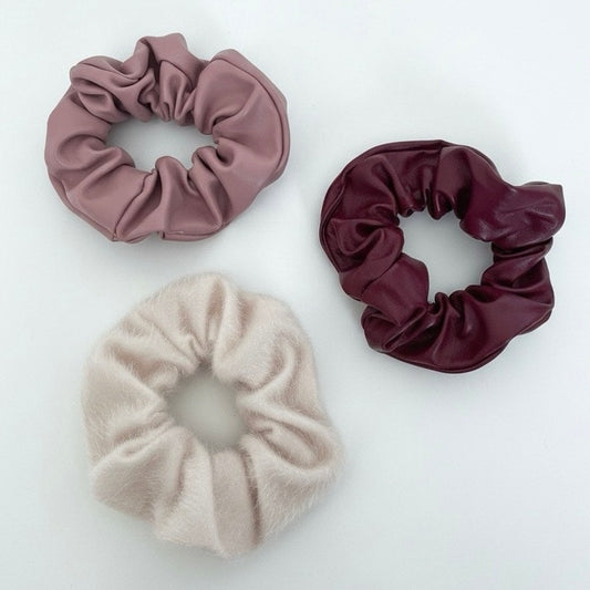 3 Pack Hair Scrunchies Bundle