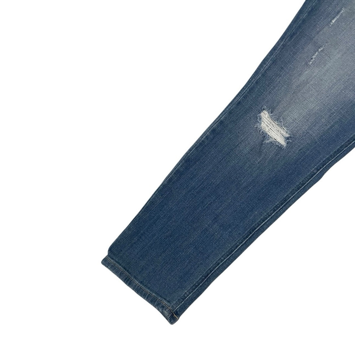 Cosmic Blue Love Distressed Jeans