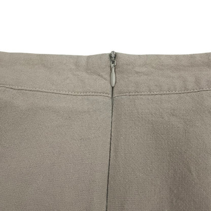 Eight Paris Beige Mini Skirt with Side Slit