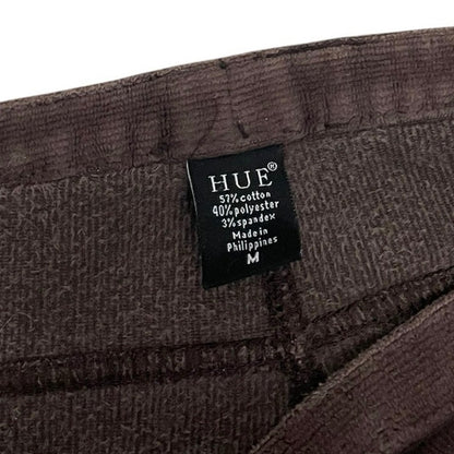Hue Brown Corduroy Low Rise Skinny Pants