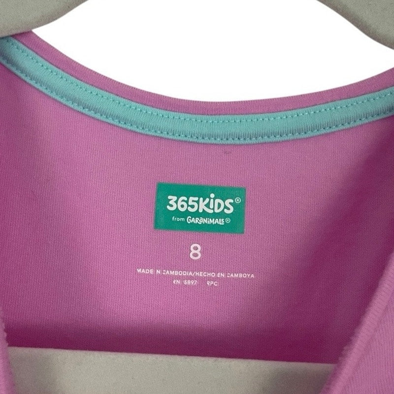 365 Kids Pink Hello Friends Girls Graphic Short Sleeve Y2K Baby Tee