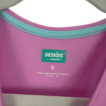 365 Kids Pink Hello Friends Girls Graphic Short Sleeve Y2K Baby Tee