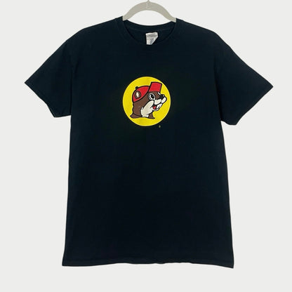 Black Peace Love Buc-ee's Graphic Short Sleeve Tee