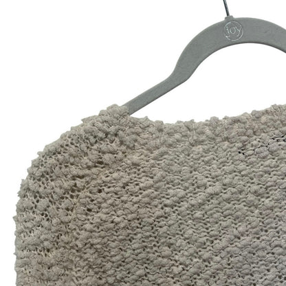 Doe & Rae Cream & Black Star Popcorn Knit Crewneck Sweater