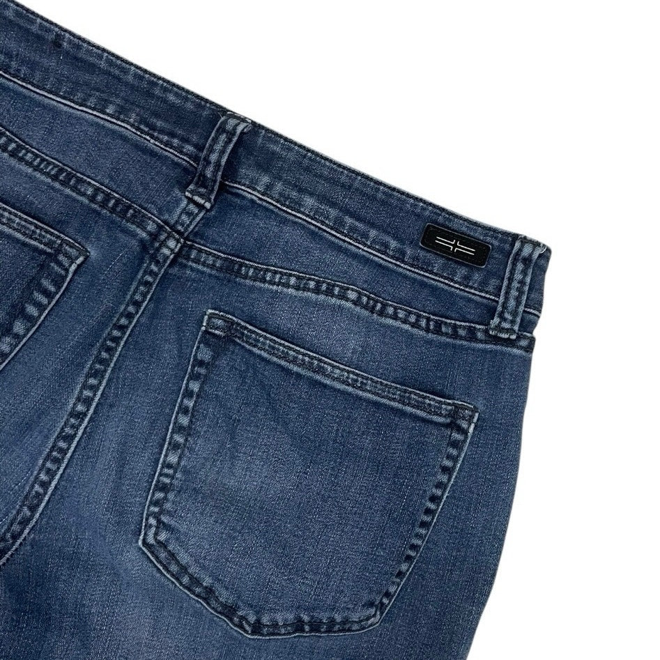 Liverpool Vintage Super Dark Cuffed Boyfriend Jeans