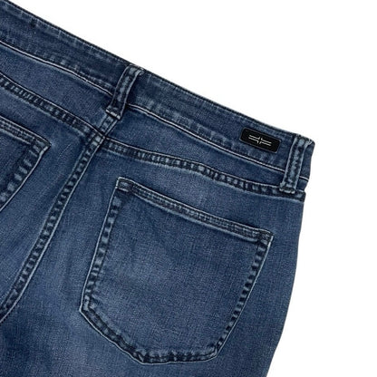 Liverpool Vintage Super Dark Cuffed Boyfriend Jeans