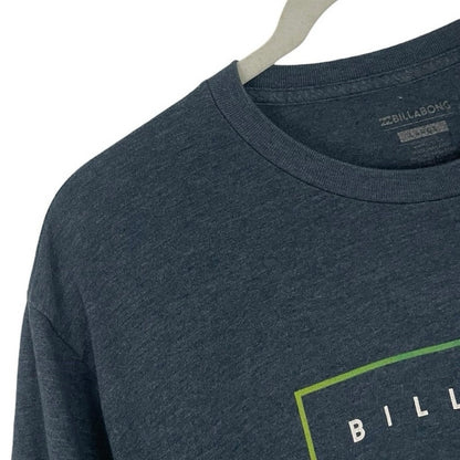 Billabong Mens Grand Grey Since Seventy Three Graphic Tee