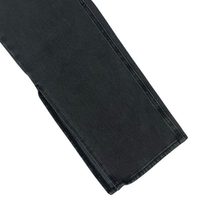 Playboy by PacSun Black Emrboidered High Rise Wide Leg Jeans