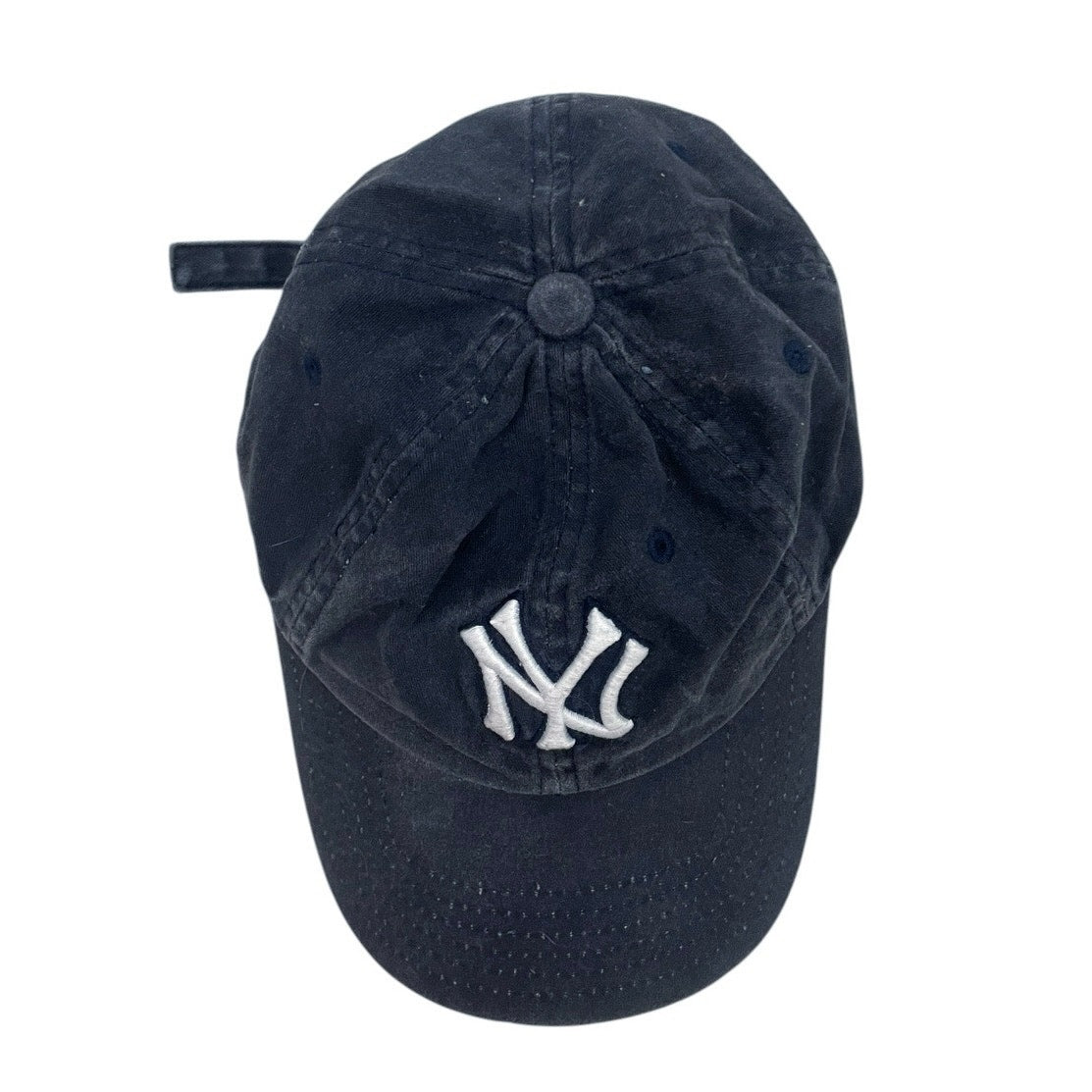 American Needle Navy Blue New York Yankees Logo Denim Hat