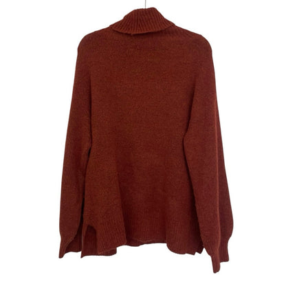 Staccato Burnt Orange Knit Turtleneck Sweater