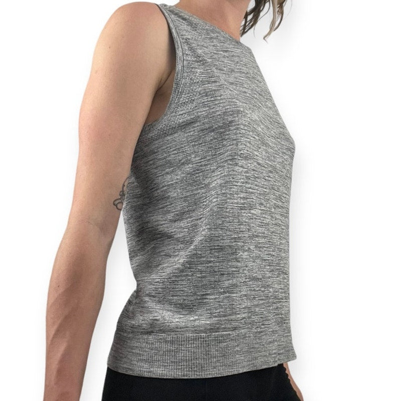 Soft & Stretchy Athletic Grey Active Tank Top