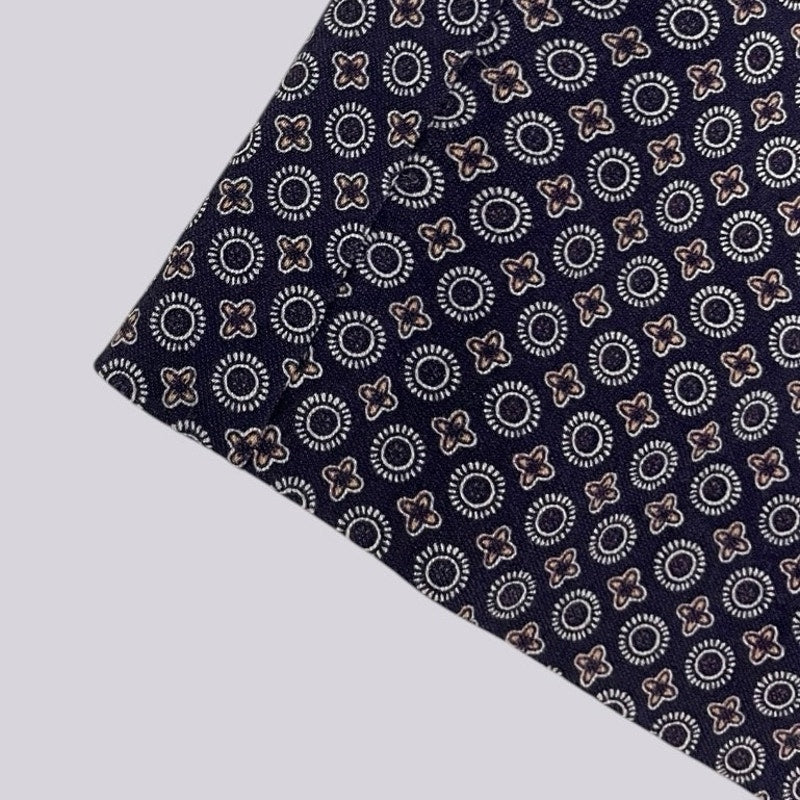 Margaret M Petites Geometric Print A-Line Mini Skirt