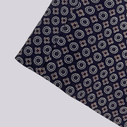 Margaret M Petites Geometric Print A-Line Mini Skirt
