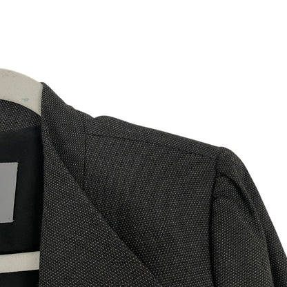 Classiques Entier Grey Double Lapel Button Down Suit Jacket