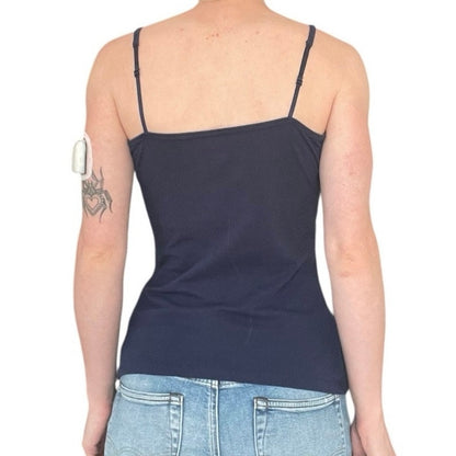 Natural Uniforms Navy Blue Modern Fit-Luxe Stretch Camisole
