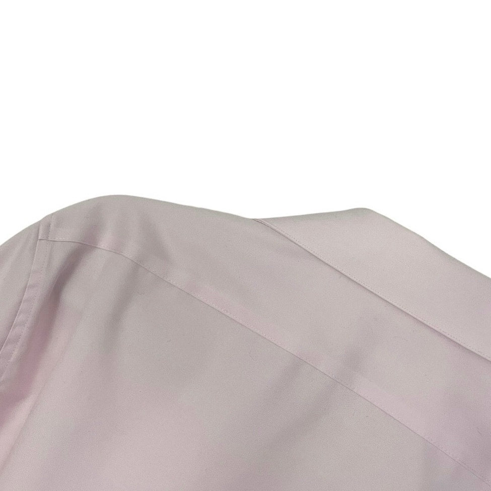 Calvin Klein Mens Pink Slim Fit Button Down Dress Shirt