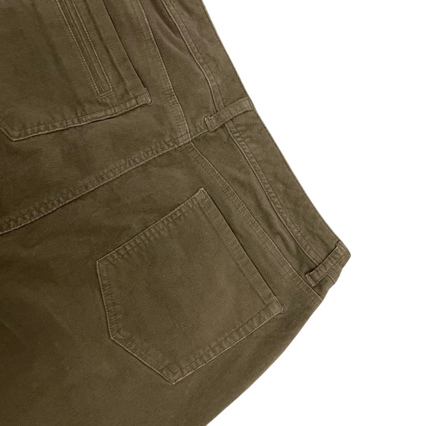 Chico's Beige Corduroy Short Cropped Pants