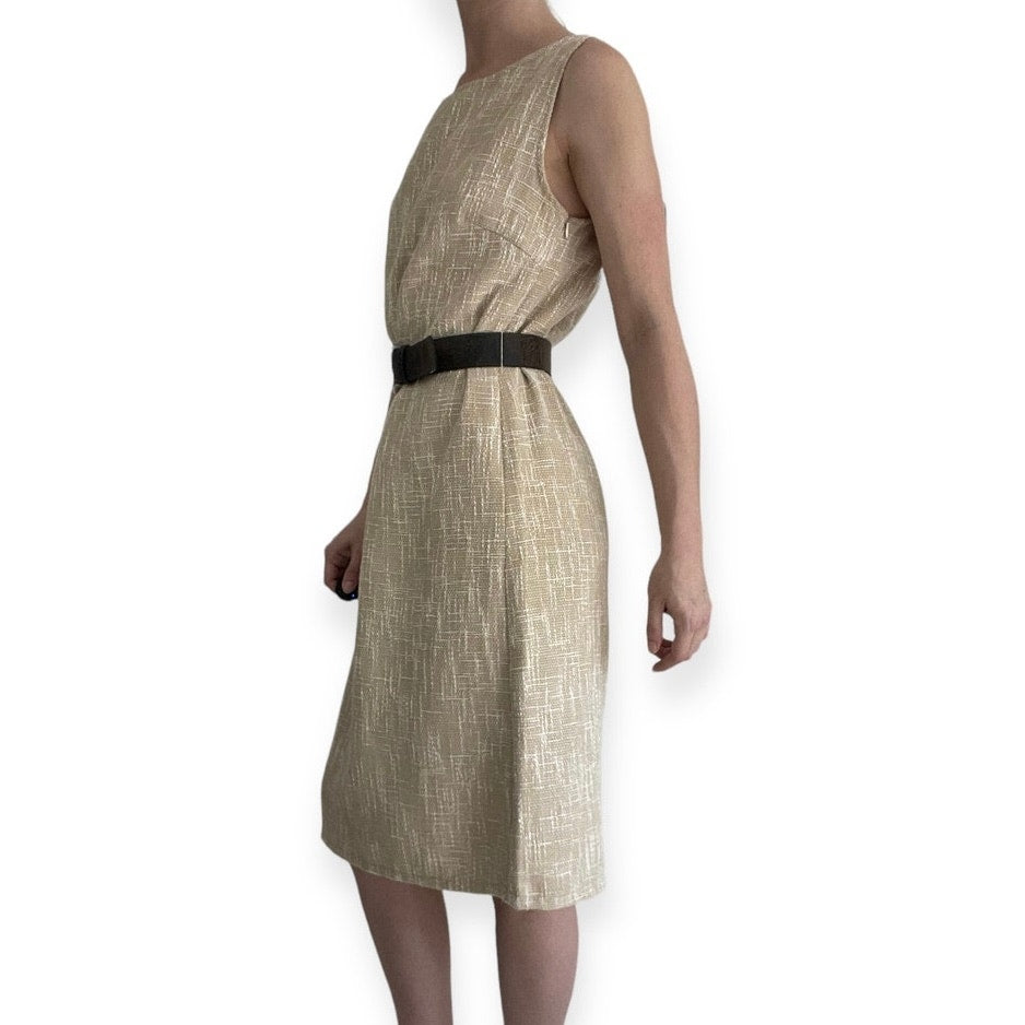 NWT Molly Bracken Premium Beige Woven Dress