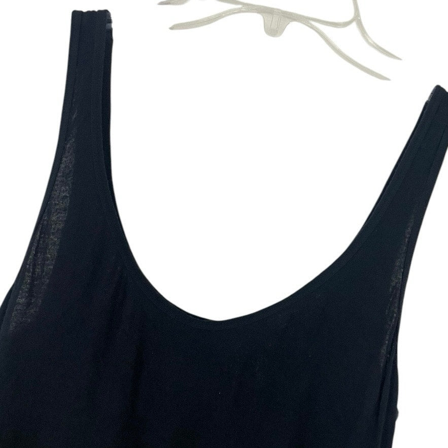 Hollister Soft Black Thin Tank Top