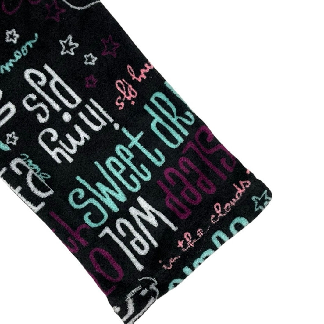 Secret Treasures Black Fluffy Pajama Pants