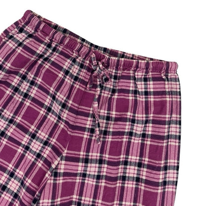 L.L. Bean Pink Plaid Pajama Pants