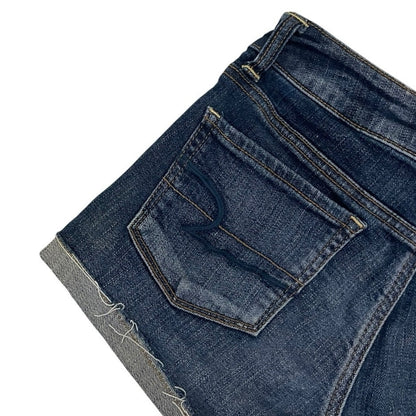American Eagle Super Stretch Cuffed Mini Jean Shorts