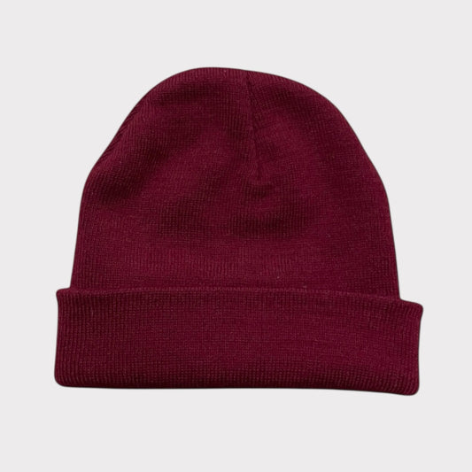 Urban Outfitters Maroon Knit Beanie Hat