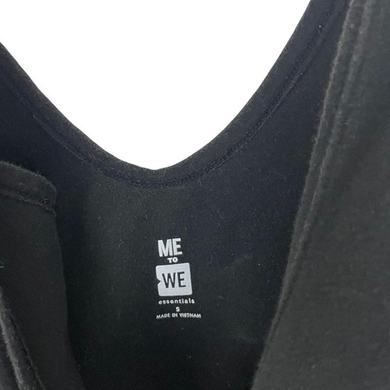 Me to We Black Bodysuit