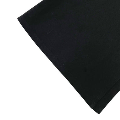 Adika Black Cutout Waist Flare Pants