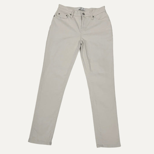 Banana Republic Cream Denim Girlfriend Jean