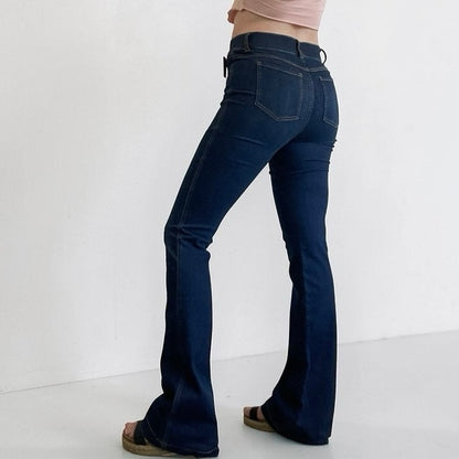 NWT Spanx Midnight Shade Pull-On Tall High Rise Flare Jeans