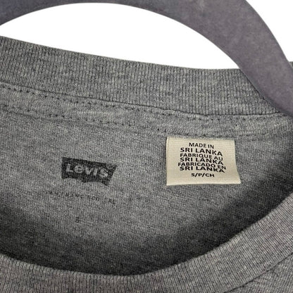 Levi's Grey & Red Short Sleeve Logo Graphic Tee