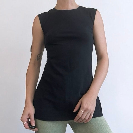 Nic + Zoe Black Soft and Stretchy Tank Top Blouse