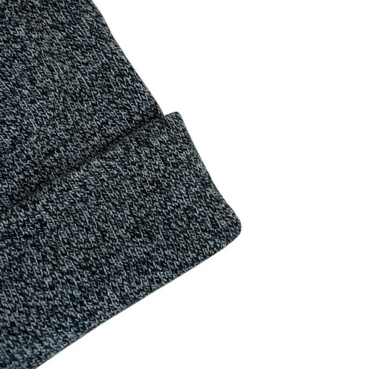West Loop Grey Knit Beanie Hat