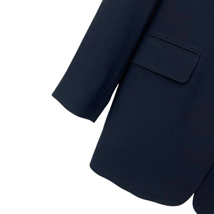 Nygard Navy Blue One Button Blazer